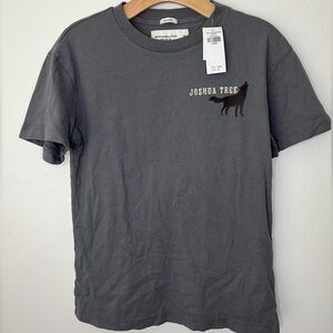 Abercrombie & Fitch Joshua Tree Dark Gray Tee